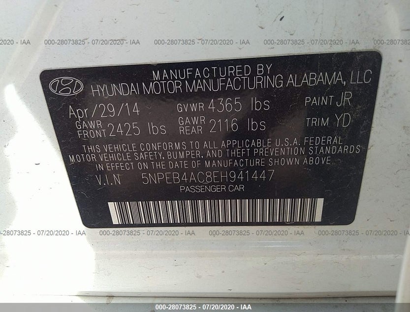 5NPEB4AC8EH941447