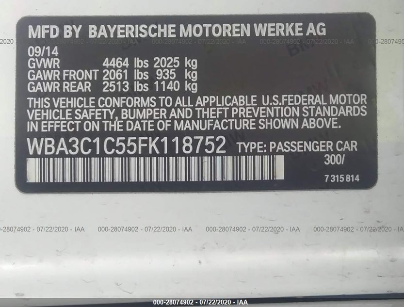 WBA3C1C55FK118752