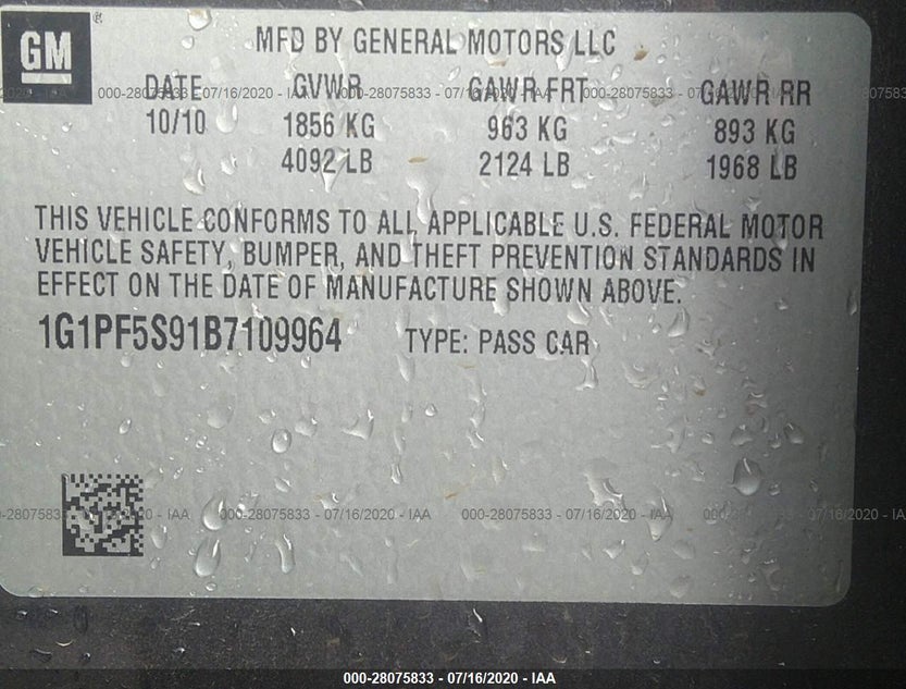 1G1PF5S91B7109964