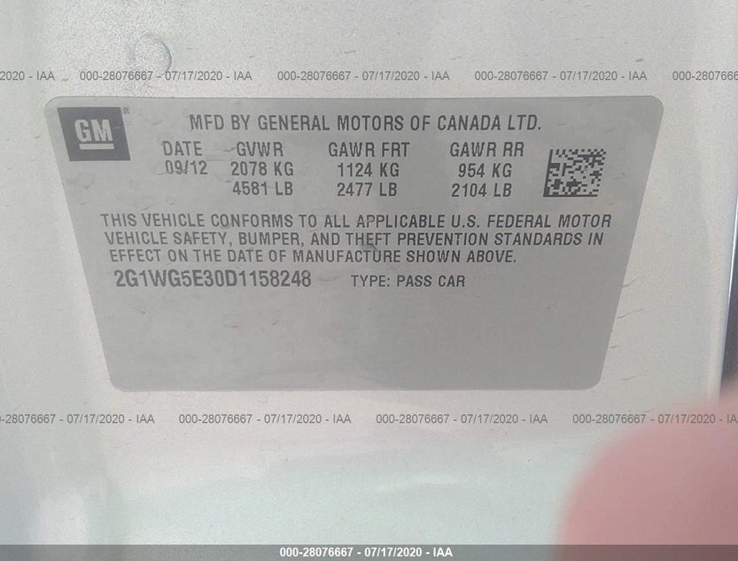 2G1WG5E30D1158248
