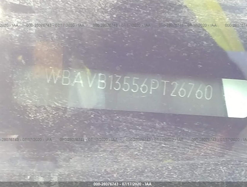 WBAVB13556PT26760