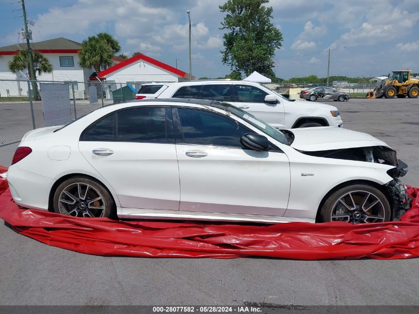 2017 Mercedes-Benz Amg C 43 4Matic VIN: 55SWF6EB6HU218820 Lot: 28077582