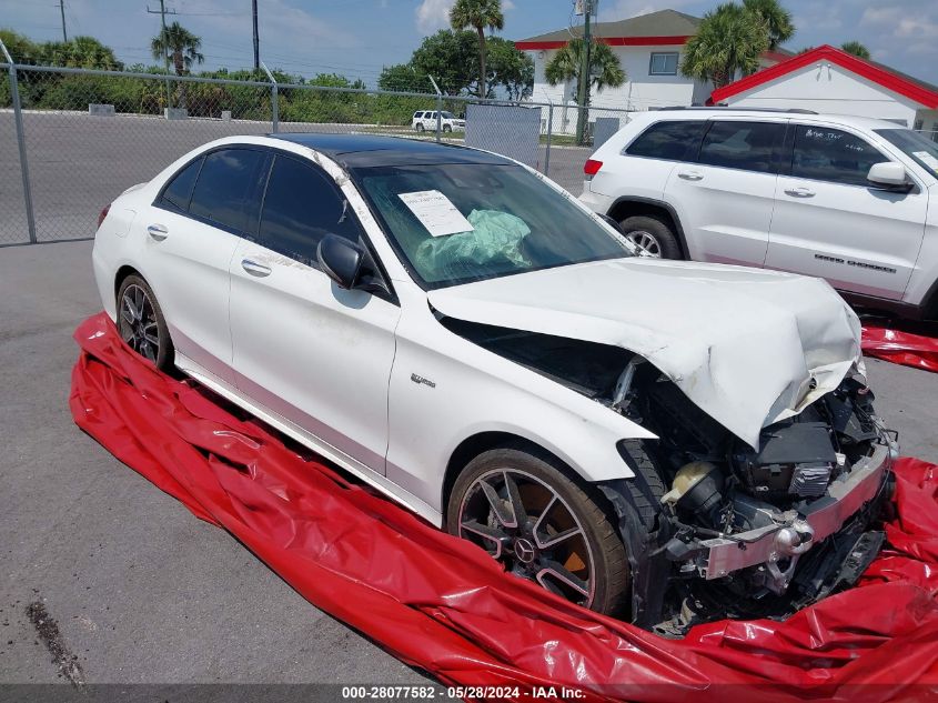 2017 Mercedes-Benz Amg C 43 4Matic VIN: 55SWF6EB6HU218820 Lot: 28077582