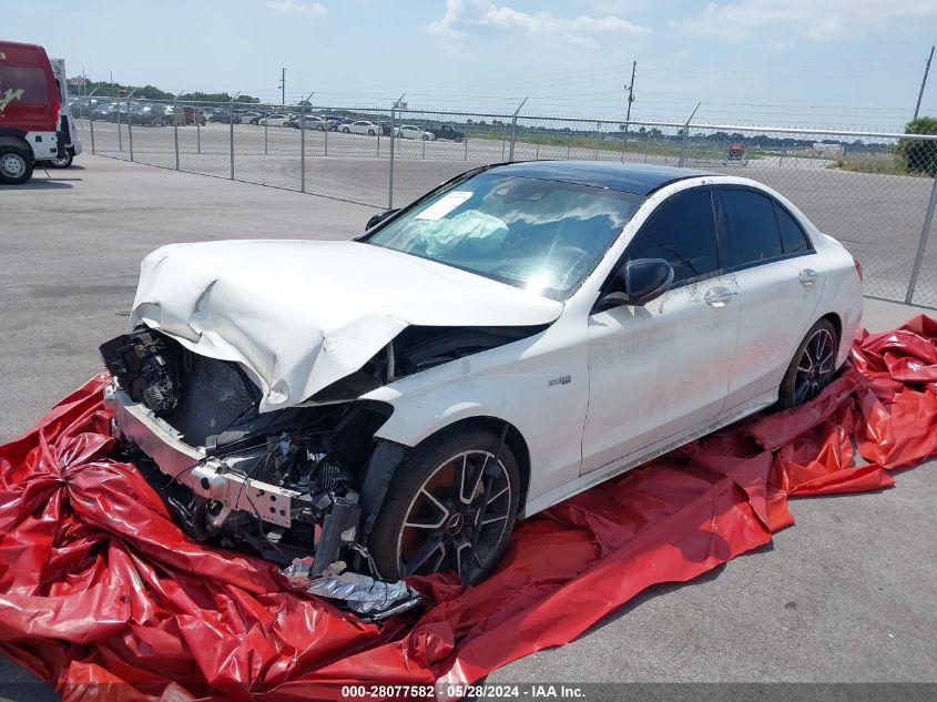 VIN 55SWF6EB6HU218820 2017 MERCEDES-BENZ AMG C 43 4MATIC