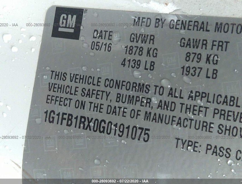 1G1FB1RX0G0191075