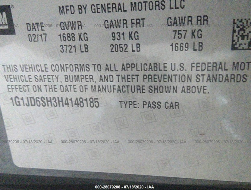 1G1JD6SH3H4148185