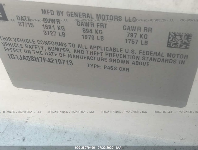 1G1JA5SH7F4219713