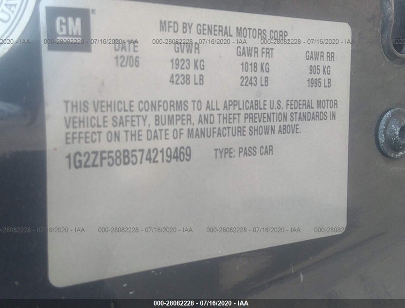 1G2ZF58B574219469