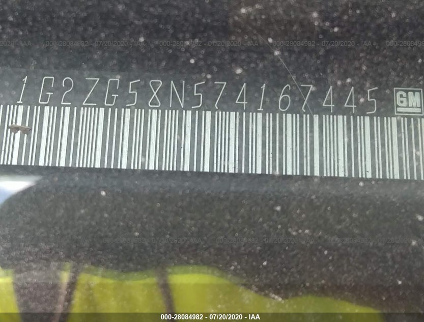 1G2ZG58N574167445