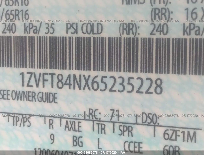 1ZVFT84NX65235228