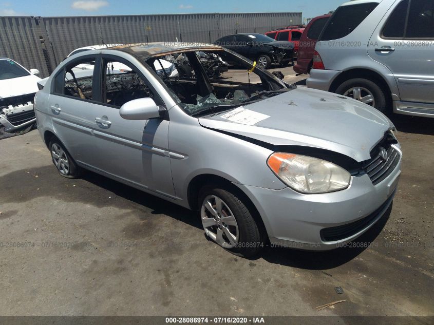 2008 Hyundai Accent Gls VIN: KMHCN46C88U236287 Lot: 40358016