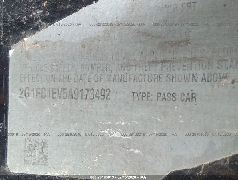2G1FC1EV5A9173492