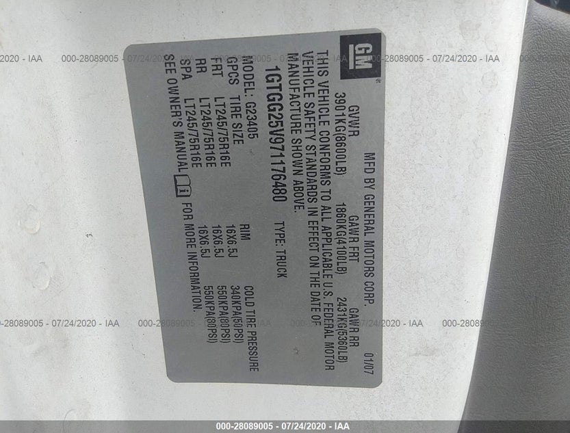 1GTGG25V971176480