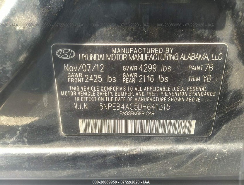 5NPEB4AC5DH641315