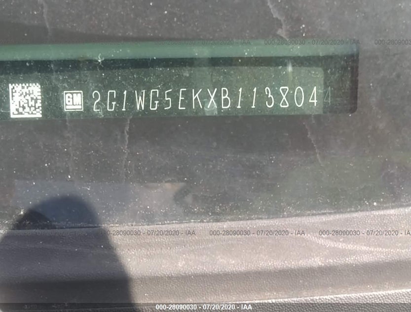 2G1WG5EKXB1138044