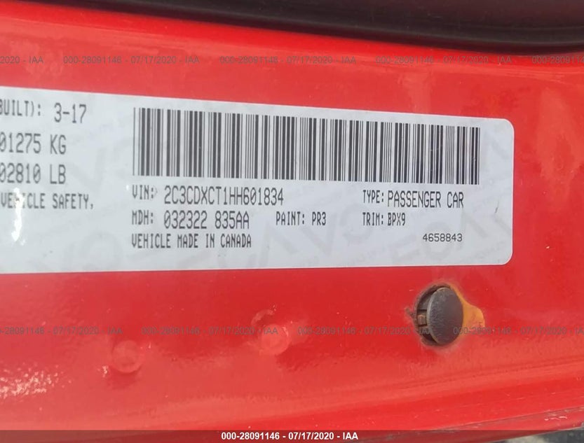2C3CDXCT1HH601834