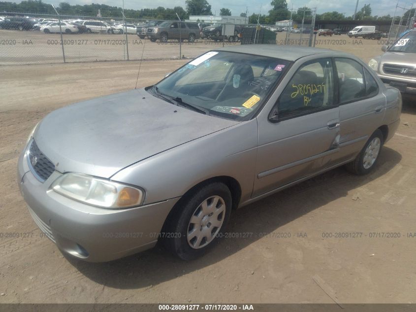 2001 Nissan Sentra Gxe VIN: 3N1CB51D61L500385 Lot: 28091277