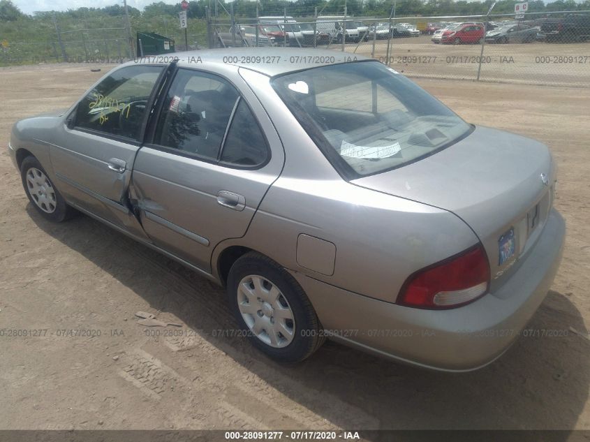 2001 Nissan Sentra Gxe VIN: 3N1CB51D61L500385 Lot: 28091277