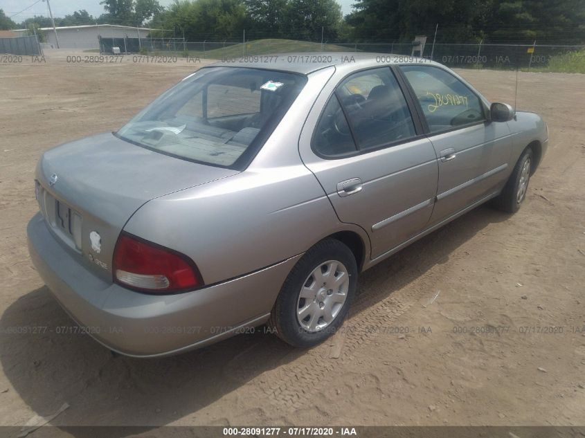 2001 Nissan Sentra Gxe VIN: 3N1CB51D61L500385 Lot: 28091277