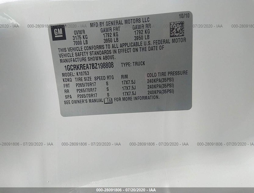 1GCRKREA7BZ198808
