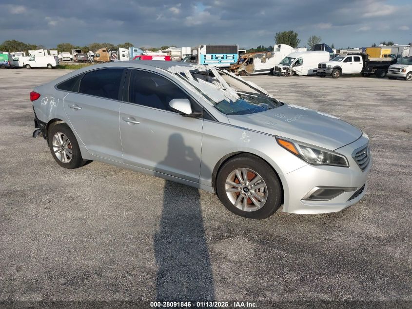 VIN 5NPE24AF9GH338469 2016 Hyundai Sonata, SE no.1