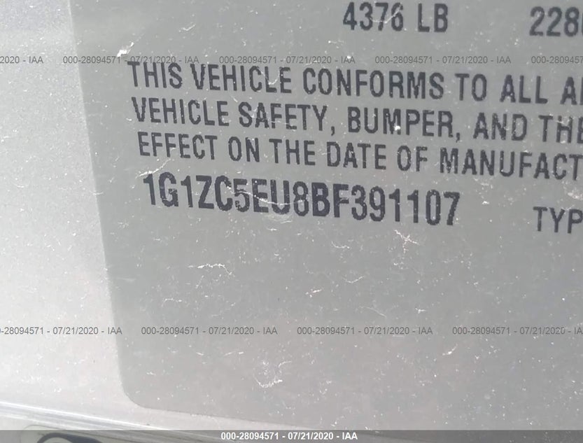 1G1ZC5EU8BF391107