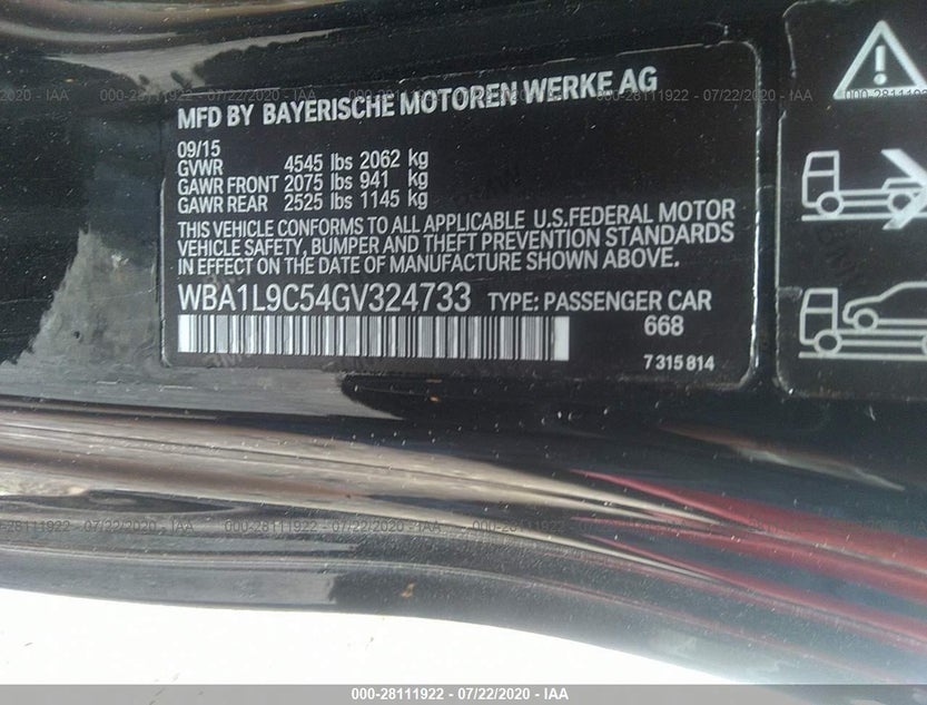 WBA1L9C54GV324733