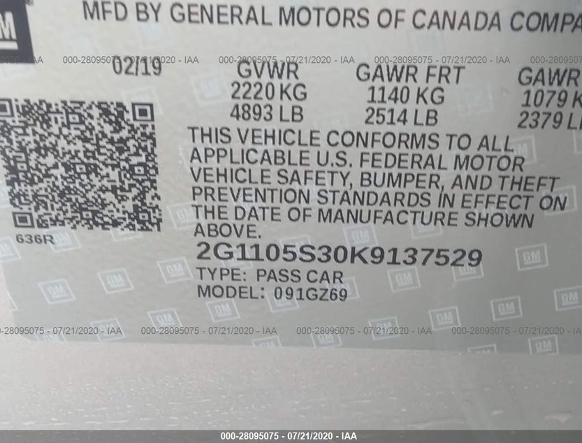 2G1105S30K9137529