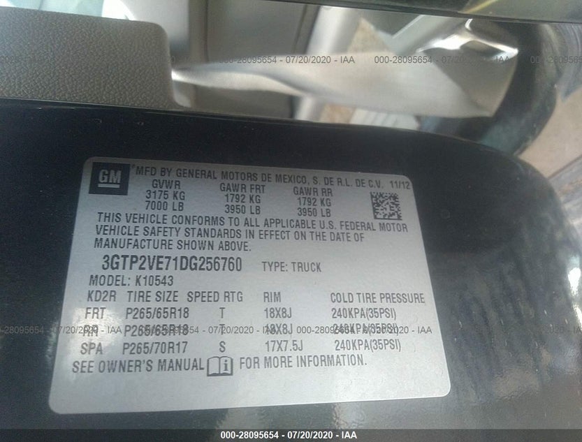 3GTP2VE71DG256760