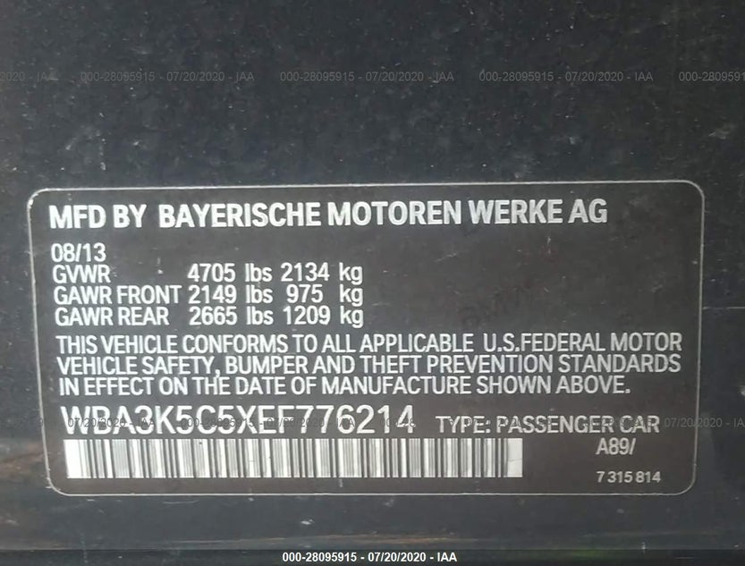 WBA3K5C5XEF776214