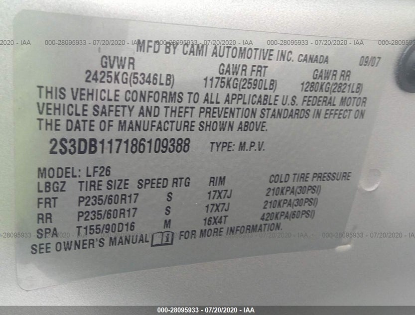 2S3DB117186109388
