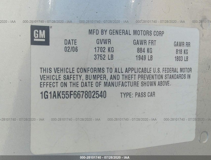 1G1AK55F667802540