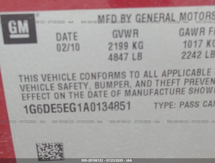 1G6DE5EG1A0134851