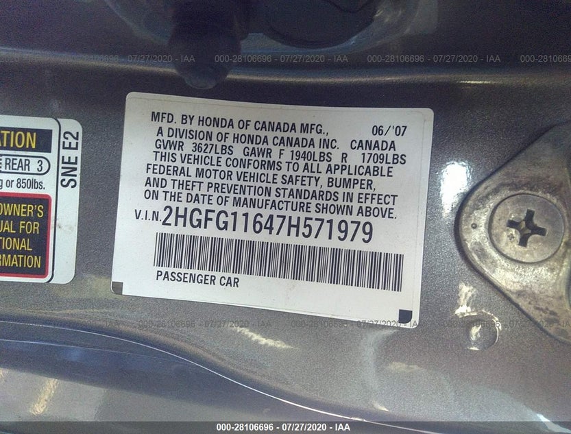 2HGFG11647H571979