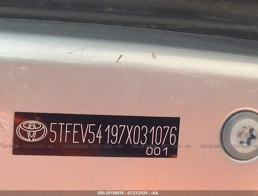 5TFEV54197X031076