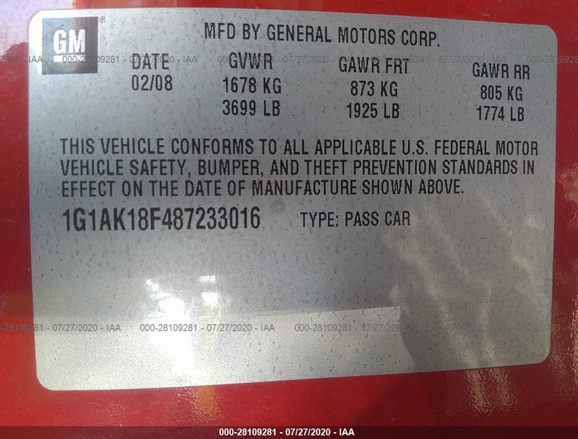 1G1AK18F487233016