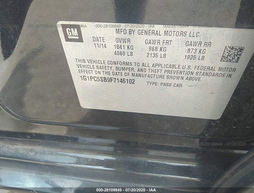 1G1PC5SB9F7146102