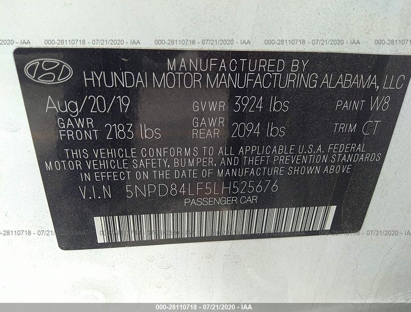 5NPD84LF5LH525676