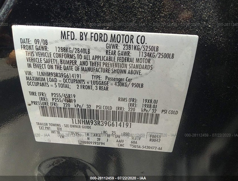 1LNHM93R39G614191