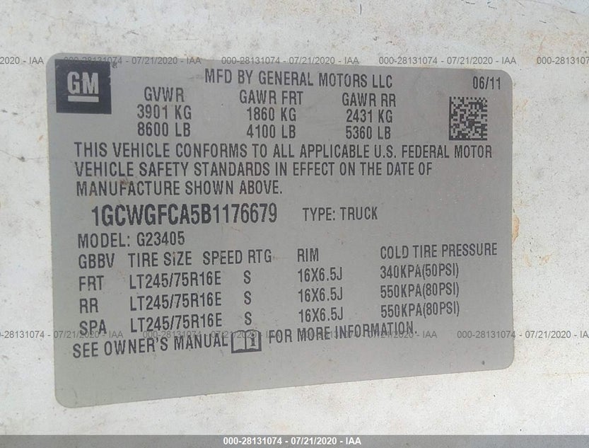 1GCWGFCA5B1176679