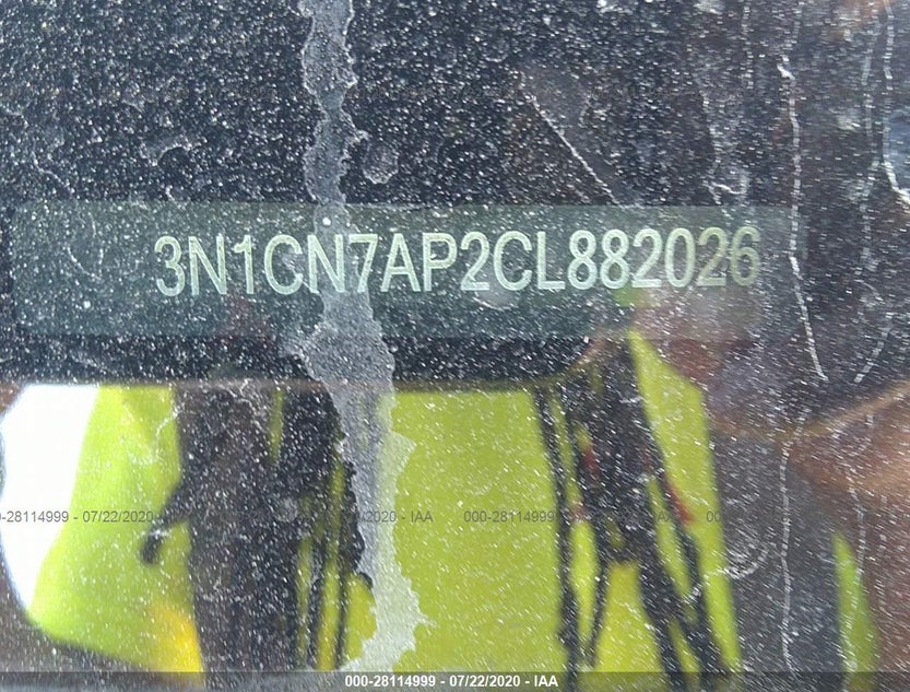3N1CN7AP2CL882026