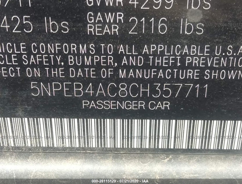 5NPEB4AC8CH357711