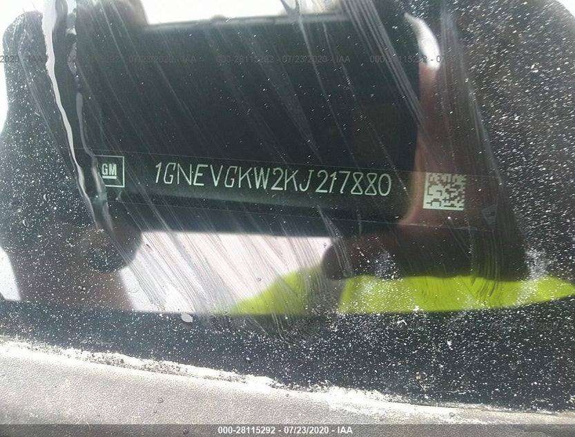 1GNEVGKW2KJ217880