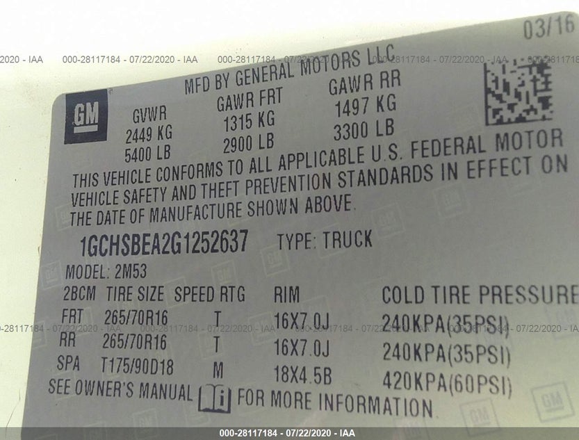 1GCHSBEA2G1252637