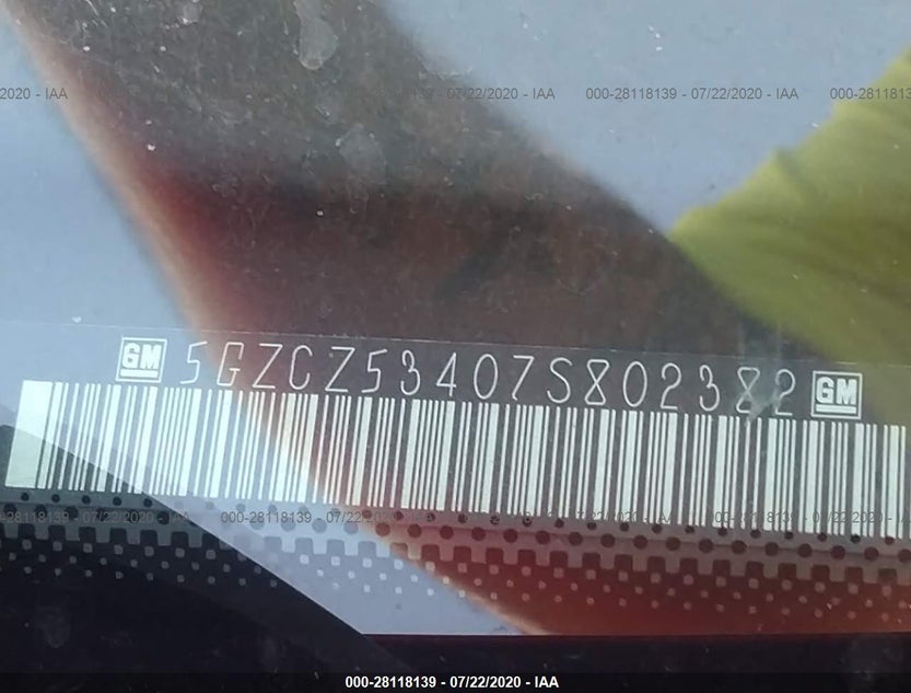 5GZCZ53407S802382