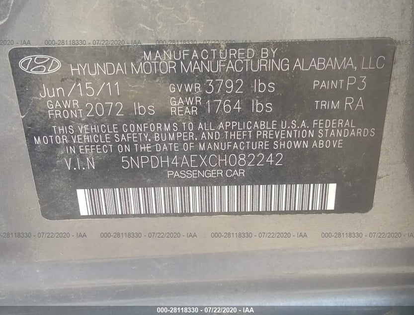 5NPDH4AEXCH082242