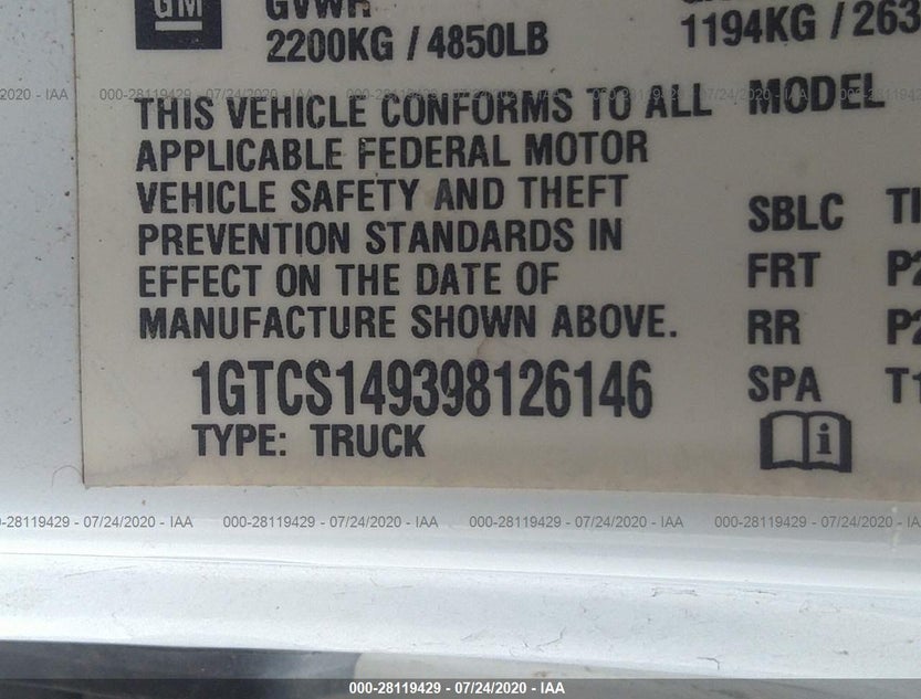 1GTCS149398126146
