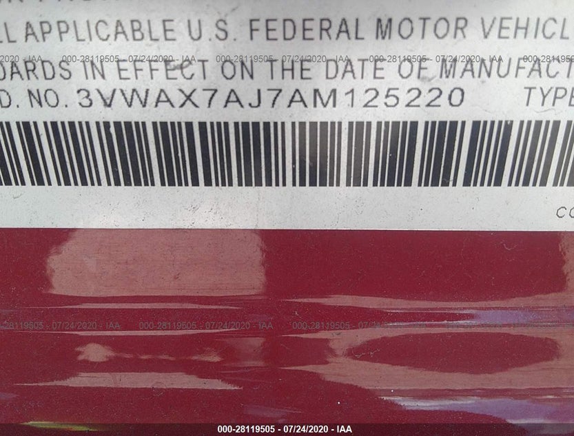 3VWAX7AJ7AM125220