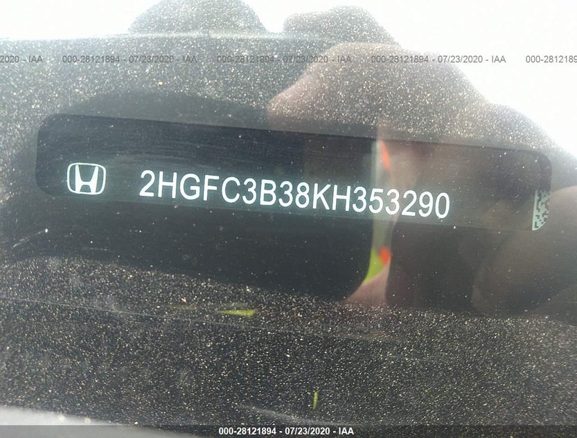 2HGFC3B38KH353290