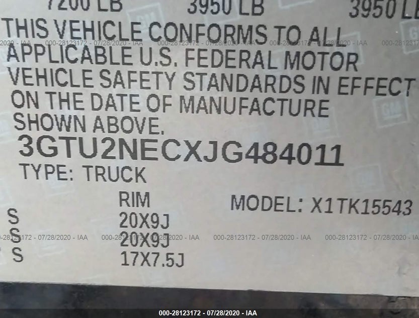 3GTU2NECXJG484011